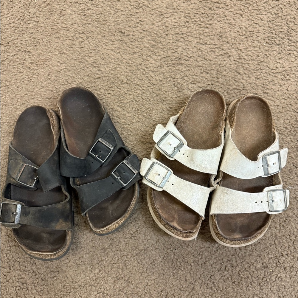 Black AND white Birkenstocks